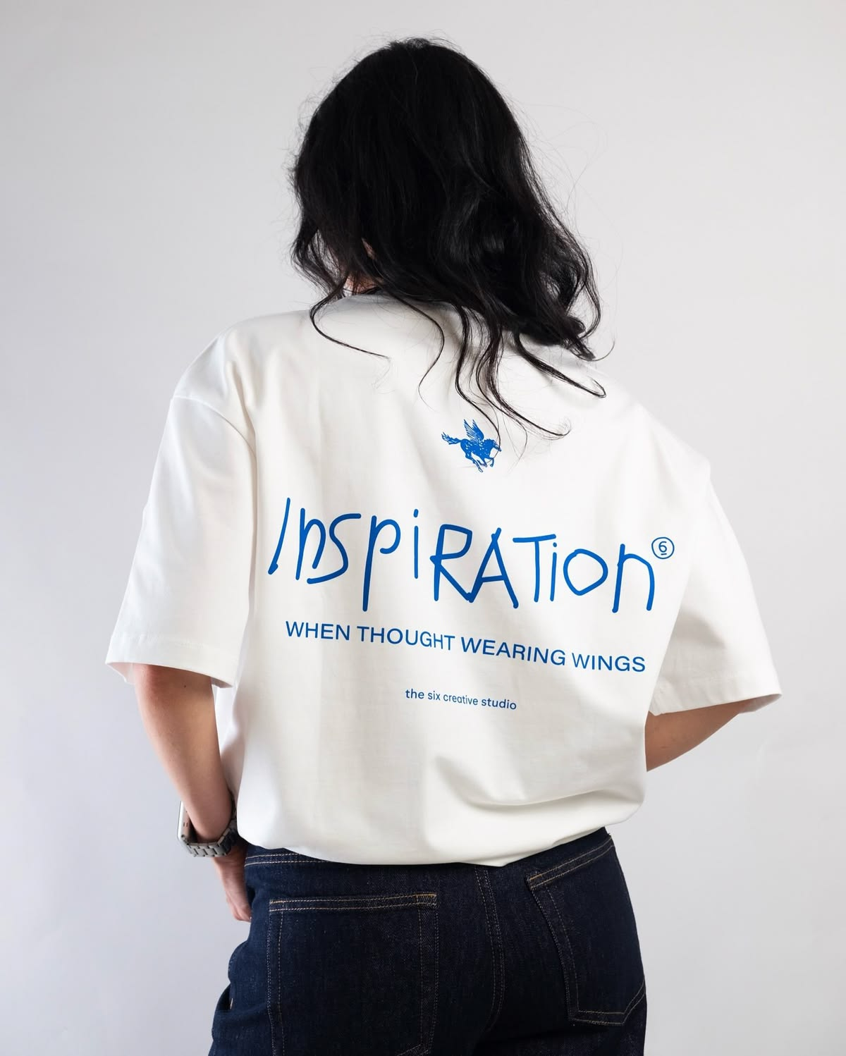 Inspiration back print tee